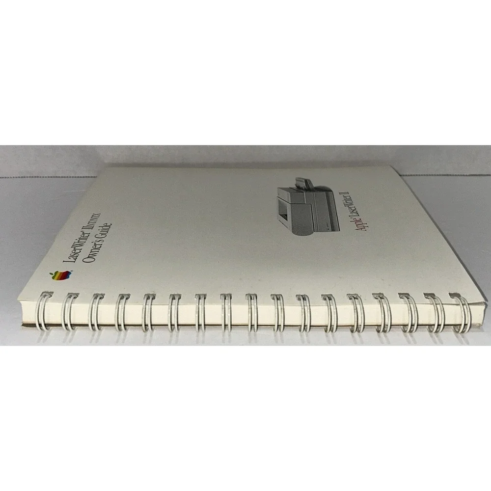 Macintosh‎ LaserWriter IINT/NTX Owner's Guide 1988 Apple Collector Vintage